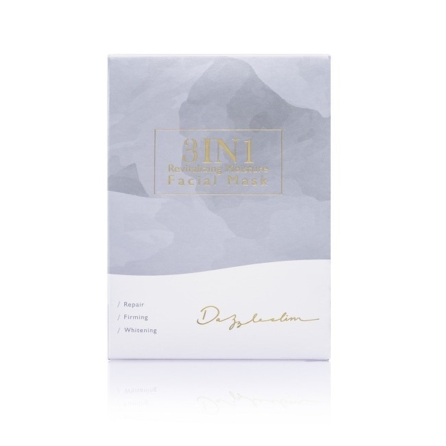 詳細介紹 Dazzleslim黛若詩琳-3IN1活養肌光清水膜面膜 (4片/盒) 修護/緊緻/淨白 三合一突破性發明配方 引領新進的皮膚護理趨勢 從內到外提供迷人又健康的皮膚 為肌膚注入緊緻的活力 碳