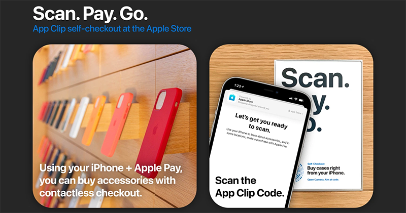 Apple Store 輕巧 App 自助結帳