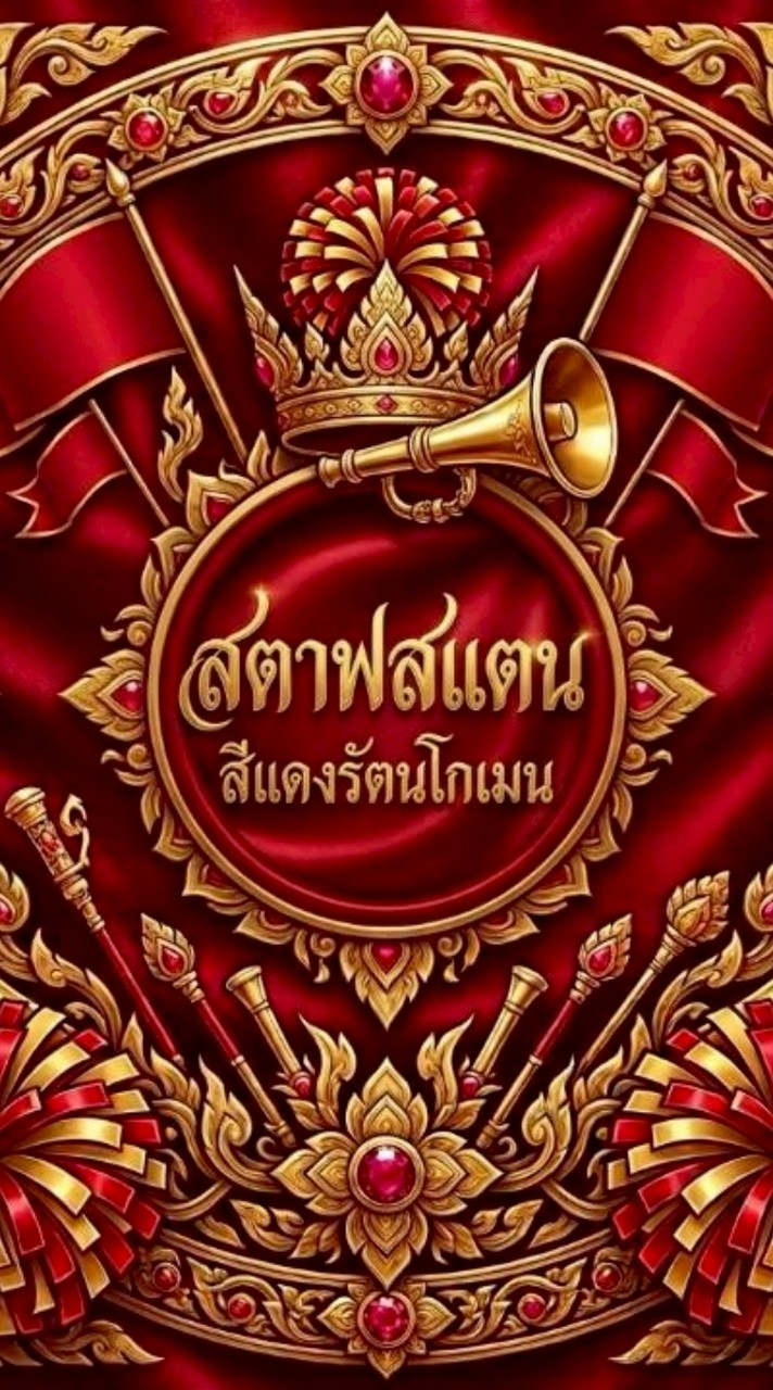 แสตนด์เชียร์สีแดง❤️
