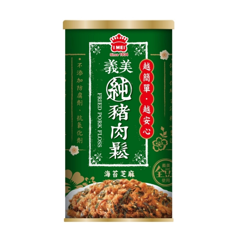 ※ 製造日期與有效期限，商品成分與適用注意事項皆標示於包裝或產品中※ 本產品網頁因拍攝關係，圖檔略有差異，實際以廠商出貨為主※ 本產品文案若有變動敬請參照實際商品為準 ★義美純豬肉鬆使用嚴選的新鮮豬肉