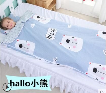 兒童睡袋嬰兒睡袋兒童秋冬款寶寶純棉小孩被子幼兒冬季加厚大童防踢被神器 寶貝計書