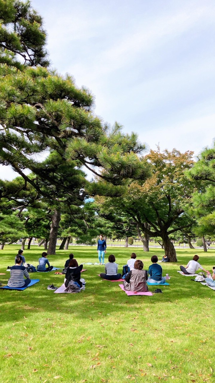 🌳3/8(日)皇居外苑ヨガ