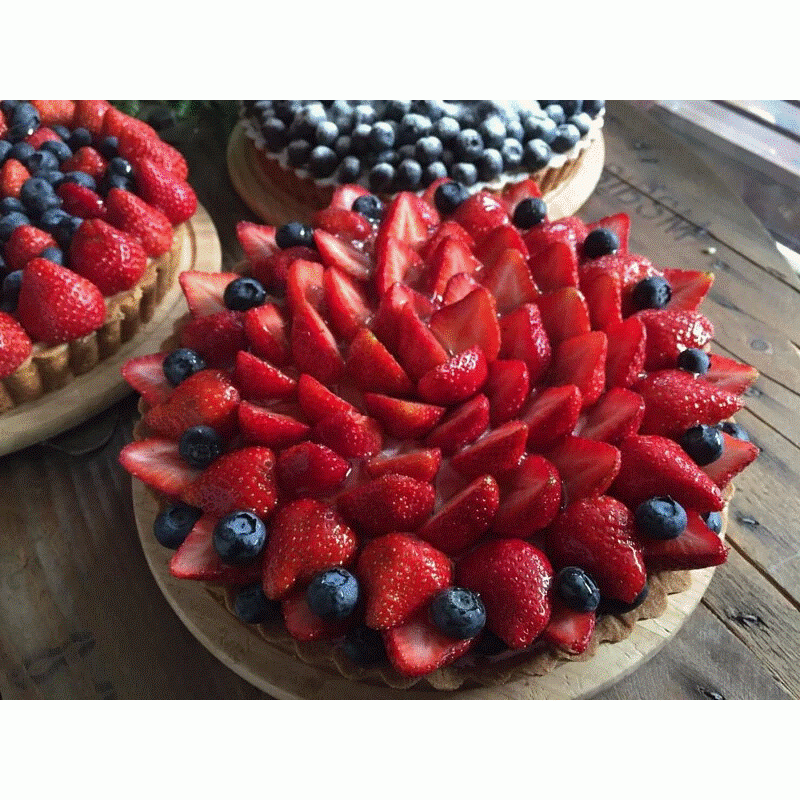 【Bonnie sugar】粉紅鮮莓派 6吋_限板橋車站自取