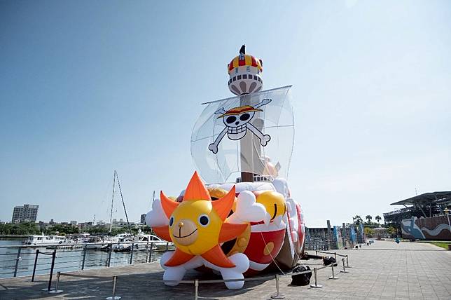 千陽號登陸臺南！「ONE PIECE海潮慶典」安平遊憩碼頭快閃登場