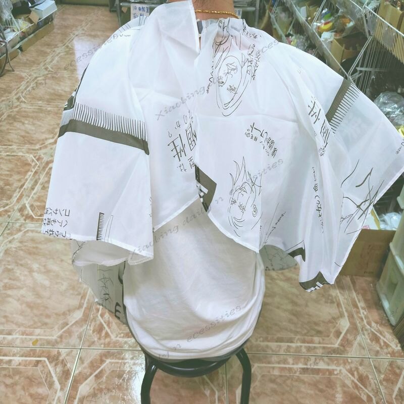 剪髮圍巾 理髮圍巾 染髮圍巾 剪髮布 理髮布 染髮巾 剪髮巾【小冰生活百貨】