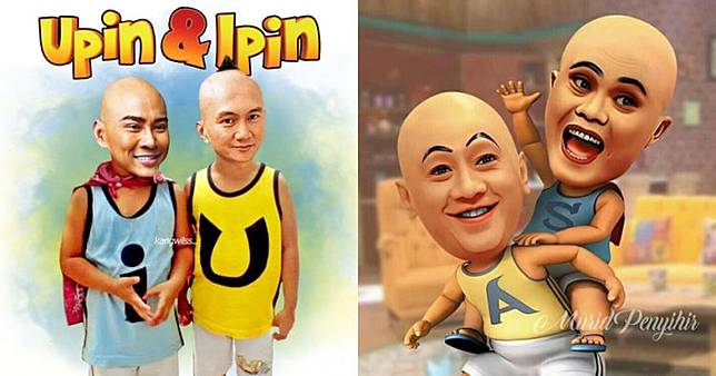 7 Foto Editan Lucu Seleb Jadi Karakter Upin Ipin Bikin Nyengir Brilio Net Line Today