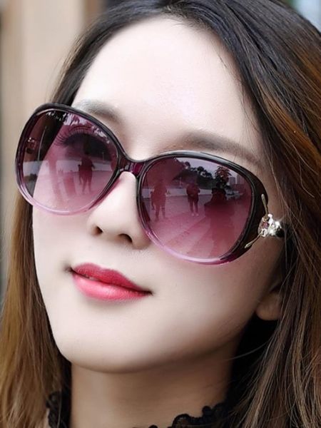 墨鏡2019新款偏光太陽鏡女防紫外線時尚墨鏡女韓版潮圓臉小臉女式 晶彩生活