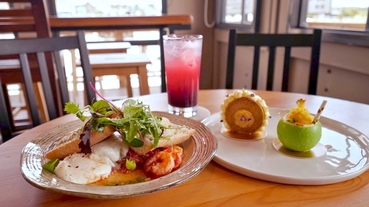 恆春墾丁美食 珊珊來食法式甜點、早午餐～藏在貨櫃屋的法國藍帶甜點