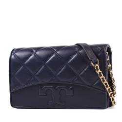 ◎◆質感柔軟小羊皮|◎◆精緻優雅街拍包|◎◆時尚名媛愛用款品牌:ToryBurch品牌定位:國際精品背法:斜背/側背包款:斜背包/側背包顏色:藍色系外層材質:羊皮適用性別:女生開口方式:磁釦/壓釦式尺