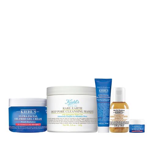 冰河醣蛋白-無油清爽凝凍50ml 亞馬遜白泥淨緻毛孔面膜125ml 冰河保濕無油清爽潔面慕斯30ml 金盞花植物精華化妝水40ml 冰河醣蛋白無油清爽凝凍7ml