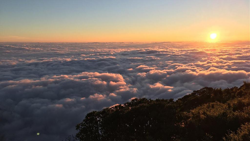 台灣登山新手養成計畫-合歡主峰夕陽