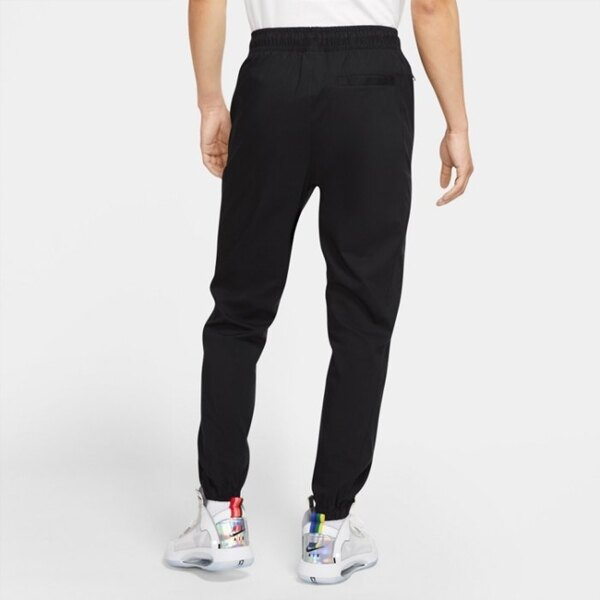 NIKE 長褲 JORDAN JUMPMAN 黑 縮口 輕薄 拉鍊 休閒 男 (布魯克林) CK6856-010