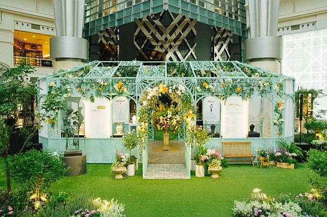 超優雅網美打卡點 台北101 莫內花園 化身珠寶舞台 迎賓大廳三大亮點一次看 妞新聞 Line Today