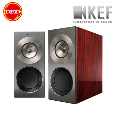 英國原裝 KEF REFERENCE 1 頂級書架揚聲器 Uni-Q 驅動單體 亮面紅木色 一對 公司貨 零利率