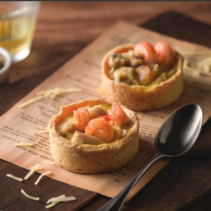 鳳梨蝦仁(一盒六入) 鹹派餅/部落客/YT/ig/FB/派對/儲糧/防疫/推薦美食【雙口呂】