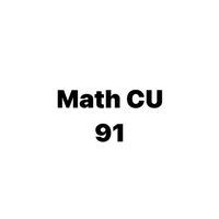 Math CU 91