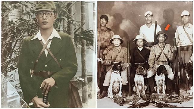 1名女網友發文分享，之前整理家中舊物時，意外發現過世爺爺年輕時穿著軍裝的帥照。(圖／翻攝自爆廢公社公開版，以下均同)