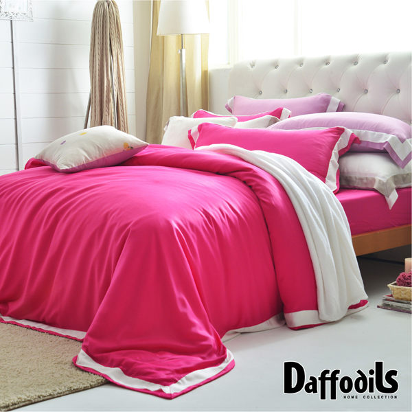 Daffodils《天絲 玩色設計系列.裸色》單人三件式被套床包組-多款任選