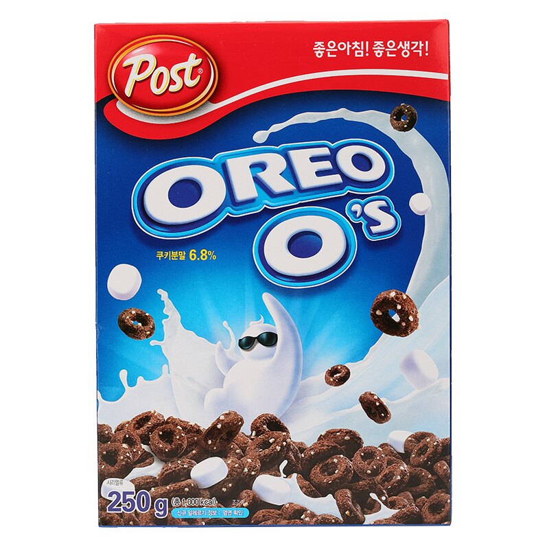 韓國 OREO 巧克力棉花糖麥片【庫奇小舖】。人氣店家庫奇小舖的★新品搶鮮報★有最棒的商品。快到日本NO.1的Rakuten樂天市場的安全環境中盡情網路購物，使用樂天信用卡選購優惠更划算！