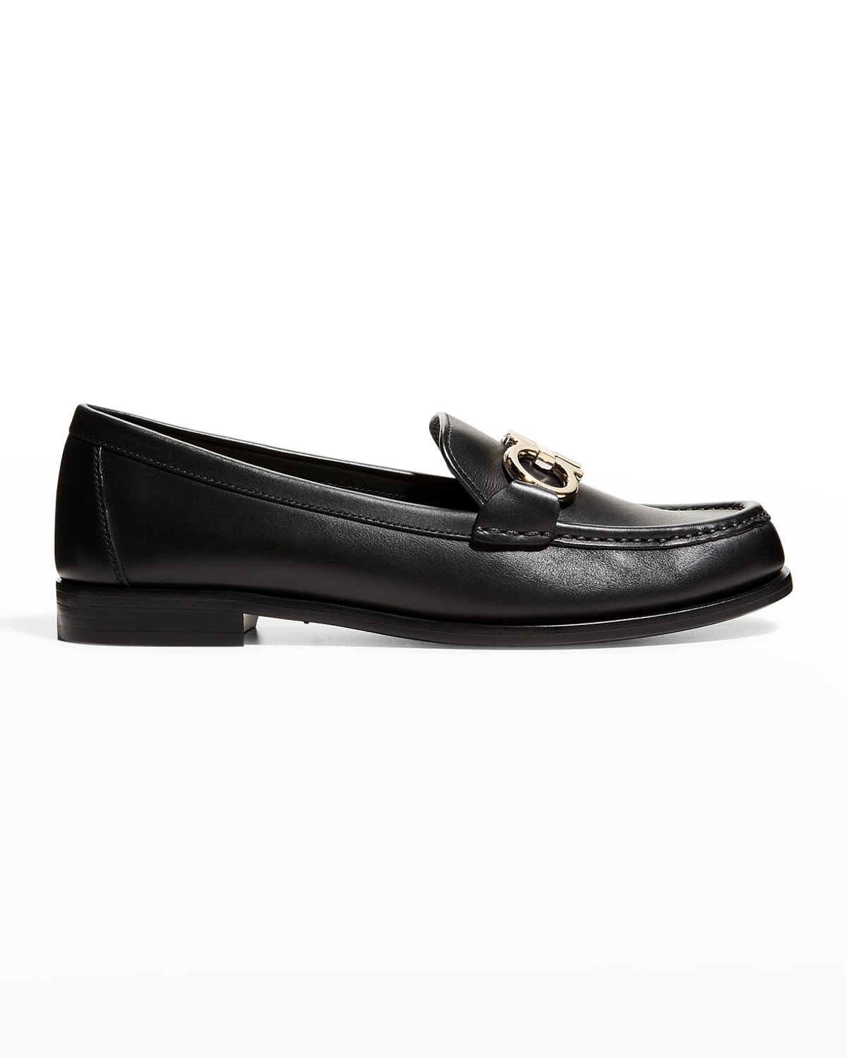 Rolo Reversible Gancini Loafers