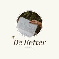 Be Better |一起閱讀打卡📚