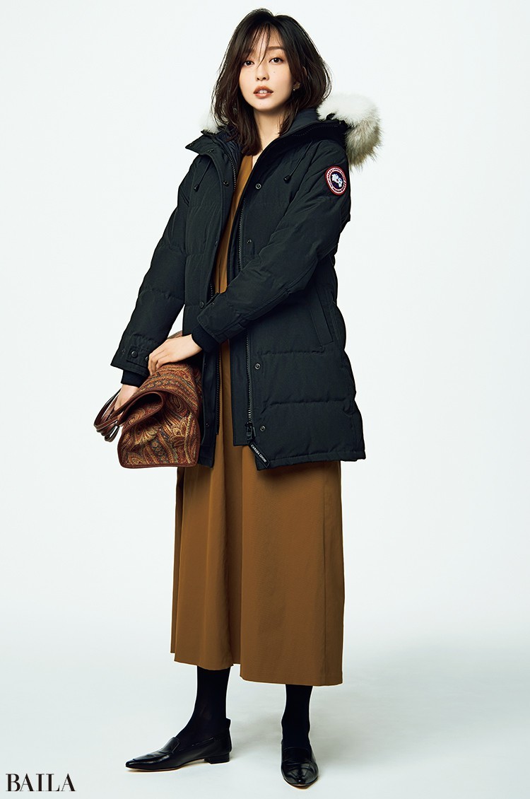 松島花着用モデルCANADA GOOSE カナダグースダウンジャケットXS