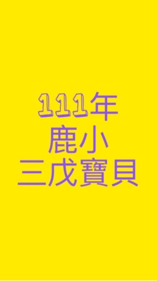 111三戊寶貝（四年戊班）