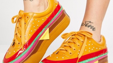 怪美的！起司漢堡厚底鞋海豚魚拖鞋這些搞怪鞋款你可以駕馭哪雙？