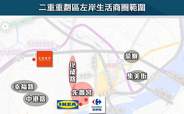 區域解析 仁義重劃區 二重重劃區左岸全解析 Moneybar Line Today