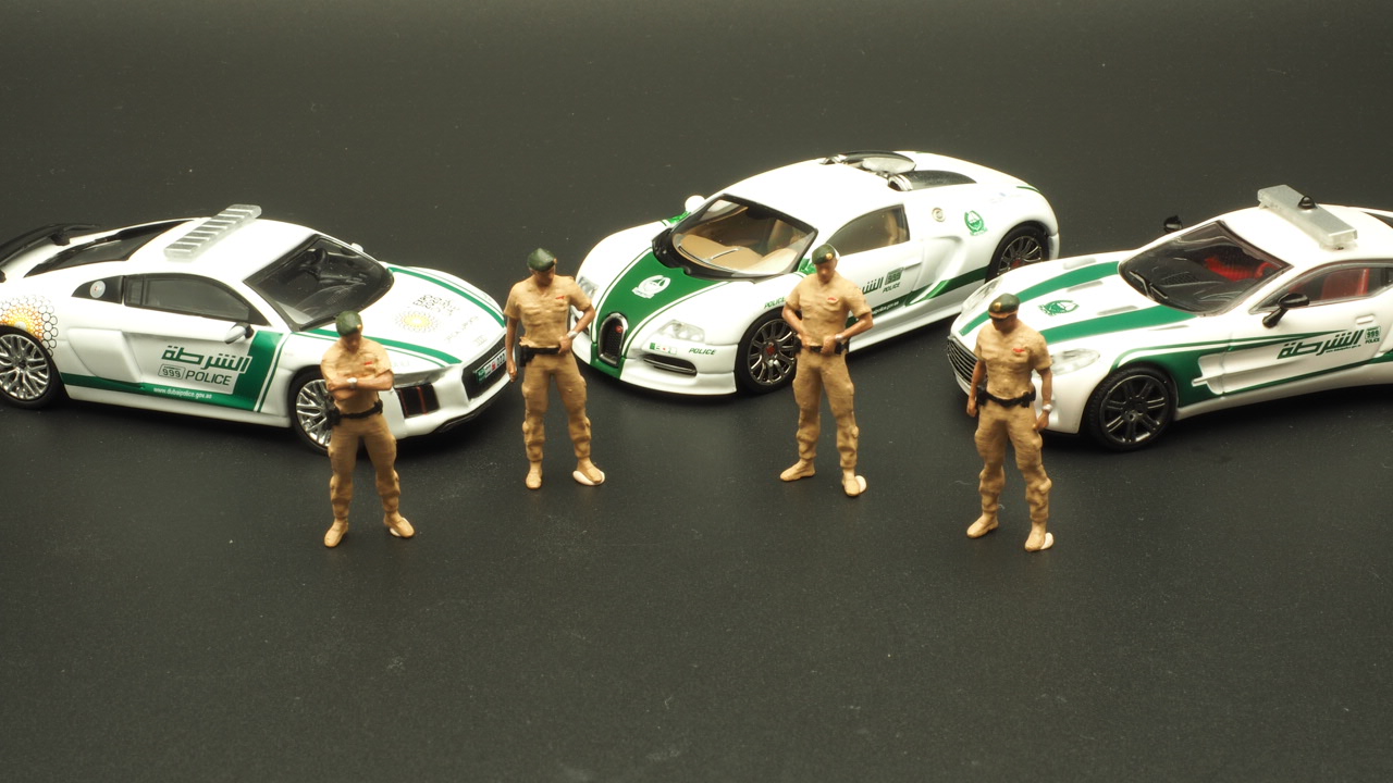 FigureWorkShop 1/64 Figures 4pcs set