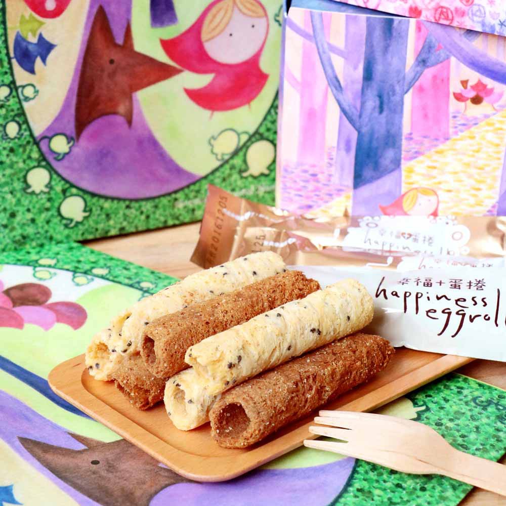 【9/13後出貨】心路基金會 | 遇見幸福的童話 小紅帽與大野狼 蛋捲禮盒 20支