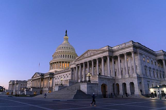 美國參議院依然無法通過軍援海外的法案。（美聯社）