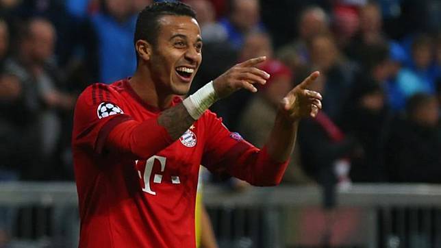 Thiago Alcantara. (Foto: Sky Sports)