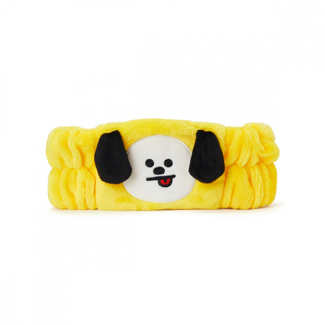 BT21 CHIMMY 絨毛洗臉髮帶