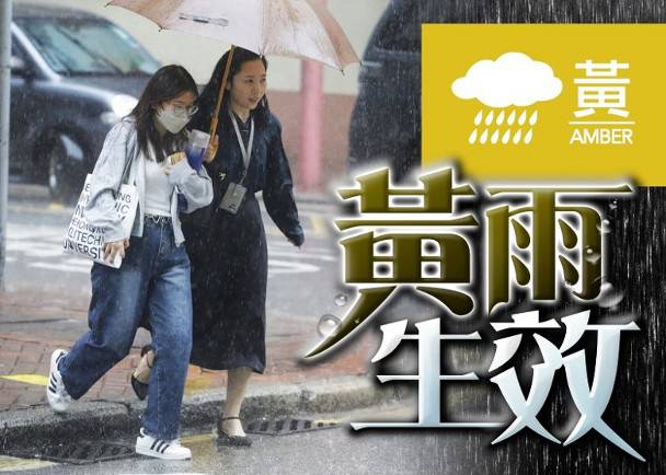 黃雨警告生效 強雷雨帶襲港 天星碼頭錄時速100公里陣風 | on.cc 東網 | LINE TODAY