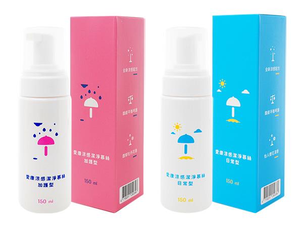 愛康~涼感潔淨慕絲(150ml) 加護型／日常型 兩款可選【D250396】
