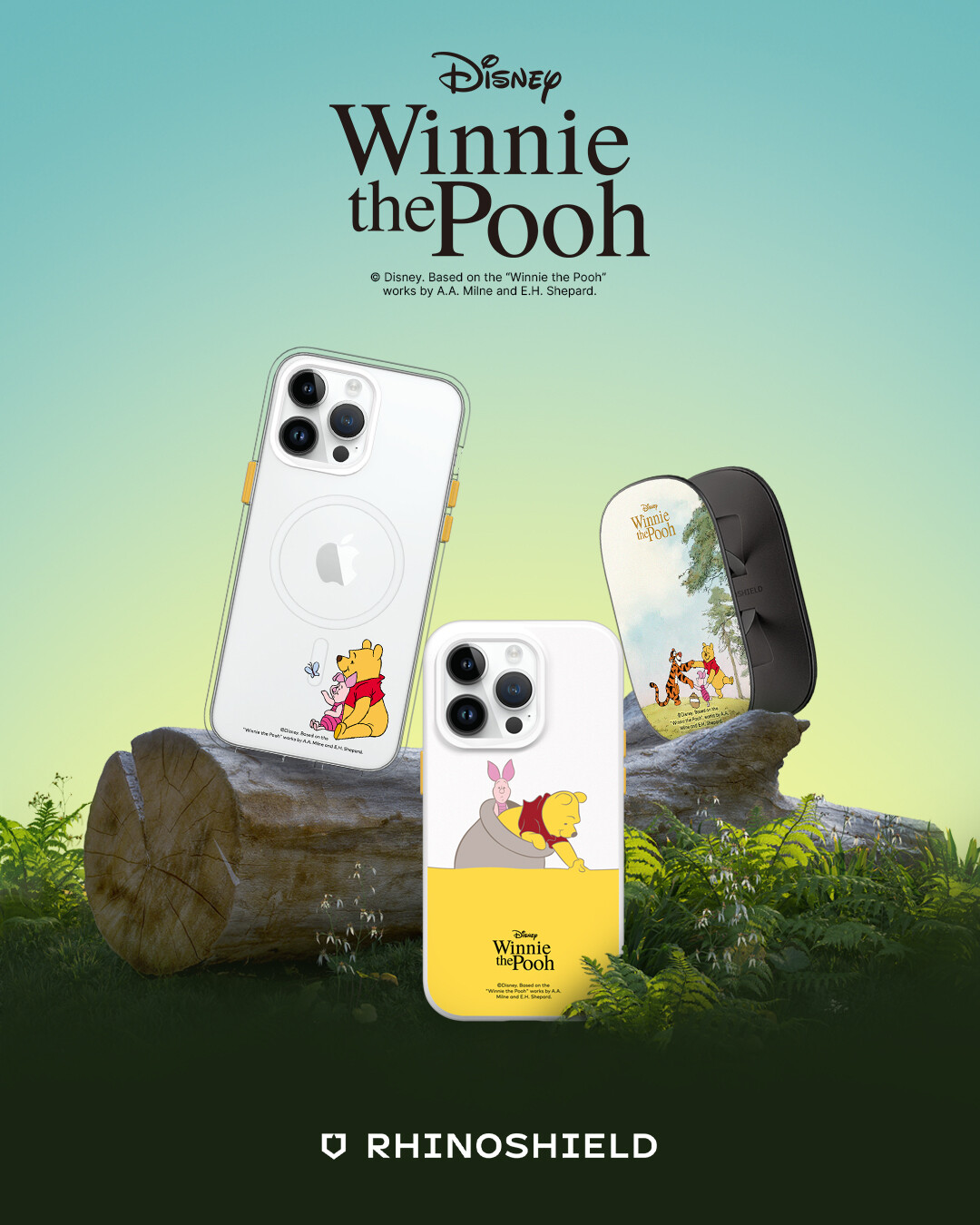 把小熊維尼帶出門一整天！RHINOSHIELD犀牛盾推出「小熊維尼系列」，維尼粉快衝！