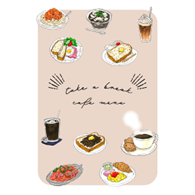 カフェでひとやすみ