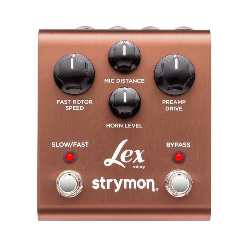 旋轉喇叭模擬器又被稱作Leslie喇叭模擬器，是被用來重現由Don Leslie發明Hammond Organ 公司製作的Tonewheel Organs 旋轉喇叭系統擁有低頻低音單元轉子，旋轉的高音