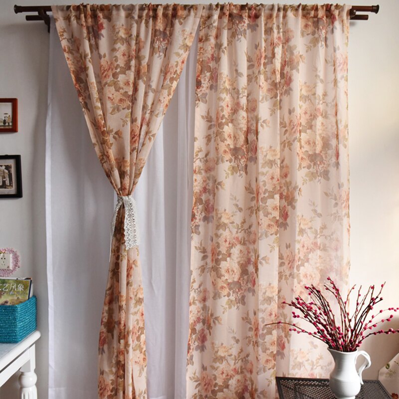 ＋花樣年華復古窗簾【單片 寬125*高240cm】 輕薄透氣 香港風情＋。人氣店家HomePlus的原創設計款窗簾、宜家設計款有最棒的商品。快到日本NO.1的Rakuten樂天市場的安全環境中盡情網路