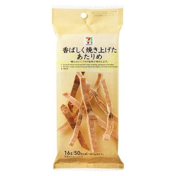 日本7-11【7-PREMIUM】煙燻魷魚絲 16g