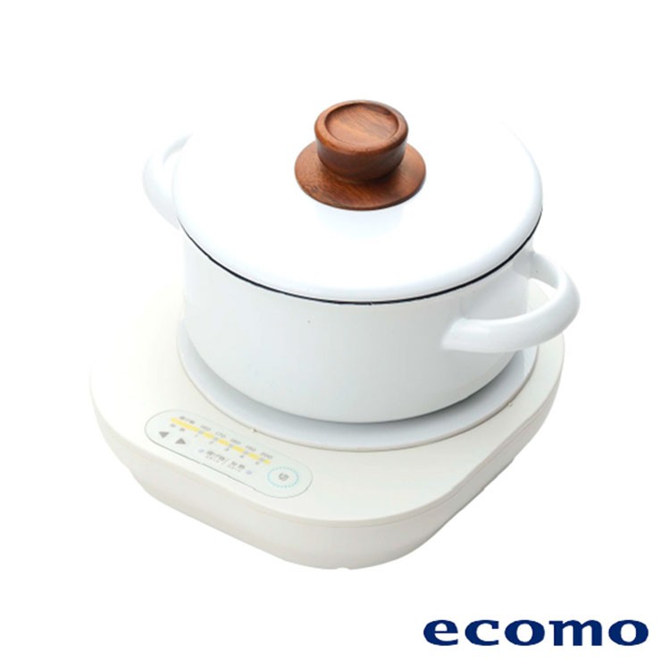 AIM-IH101◆電源：AC110V 50/60Hz◆消耗電力：1000W◆本體尺寸：長230 X 寬263 X 高66 mm◆本體重量：1.3kg◆電線長：1.8M◆適用鍋具：[加熱] 底面平整、