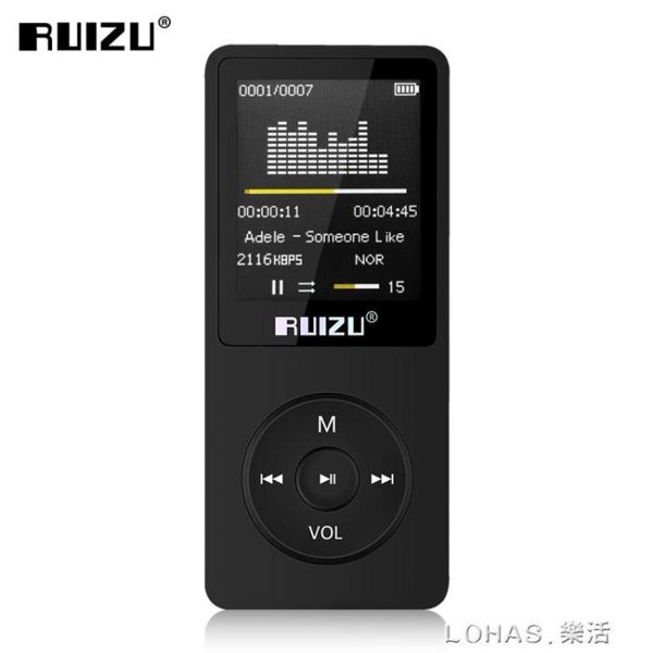 銳族X02運動MP3 MP4音樂播放機 學生款隨身聽女 超薄mp5小可愛P3 樂活生活館