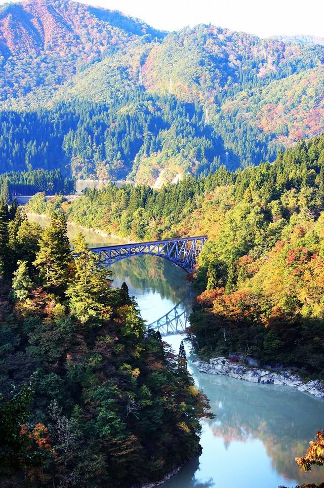 福島自由行 戀戀鐵道奧會津只見線秋日賞楓之旅 All About Japan Line Today