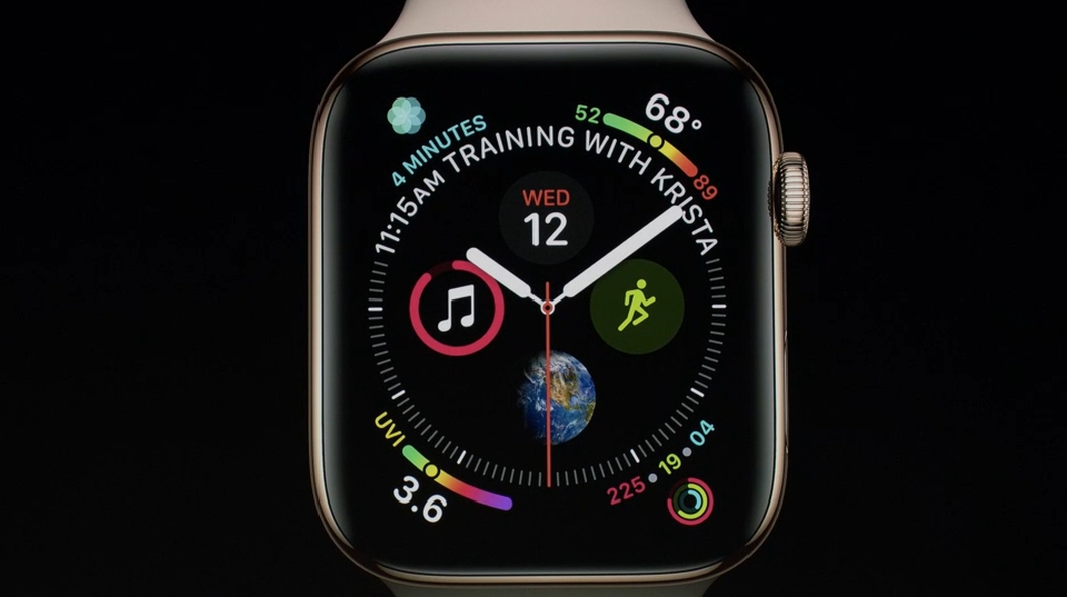 Apple Watch Series 4 發表，尺寸加大到 40mm 及 44mm，支援心電圖、跌倒偵測功能和心律監測