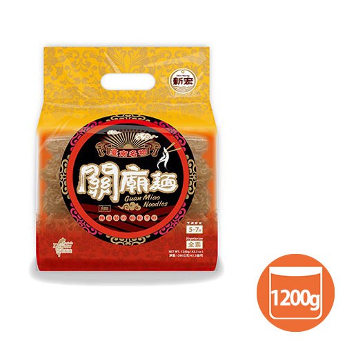 ★買一送一★新宏台南關廟麵細1200G【愛買】
