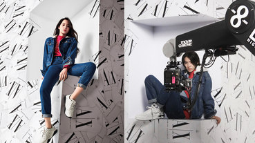 歐陽娜娜攜手山崎賢人拍攝 Armani Exchange 秋冬大片