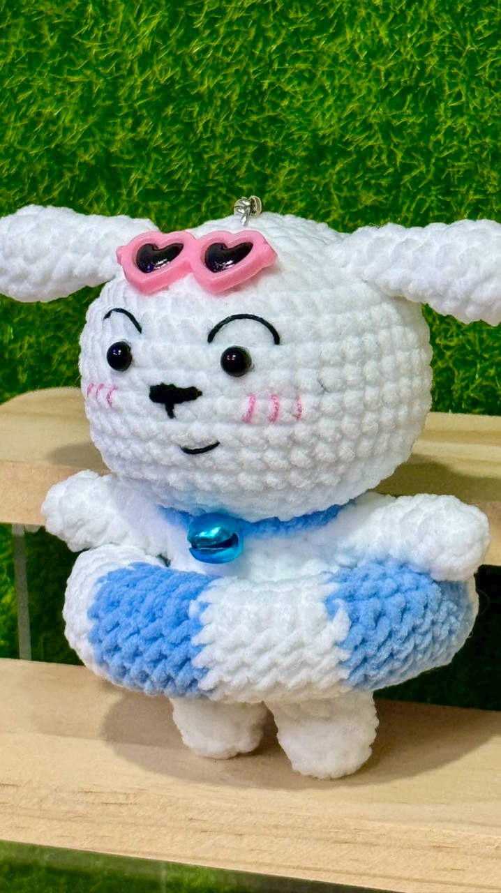小白手鉤娃娃 Shiro Crochet