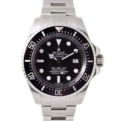 RINGLOCK系統，可承受三公噸水壓防水深達3900米通過瑞士天文台認證之準確時計型號：116660