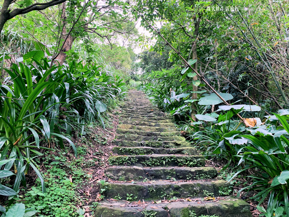 通往黃金水圳橋的步道